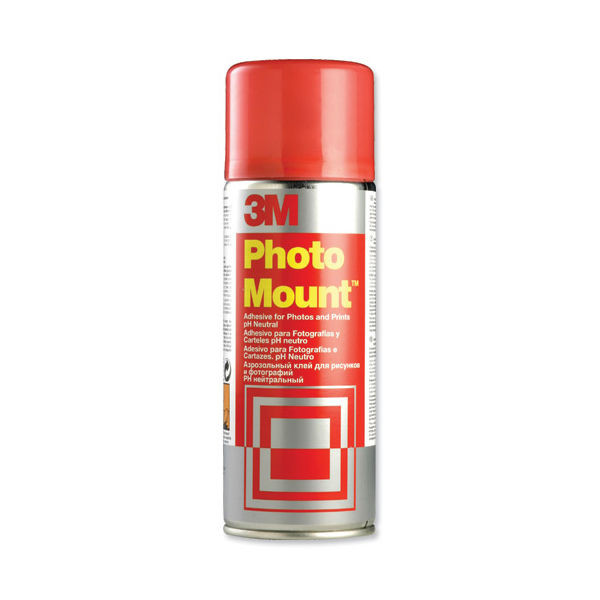 Spray colle repositionnable - Spray Mount - 3M - 400 ml - Coller - Fixer