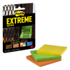 3M Post-it Extreme Notes yellow/green/orange, 76mm x 76mm