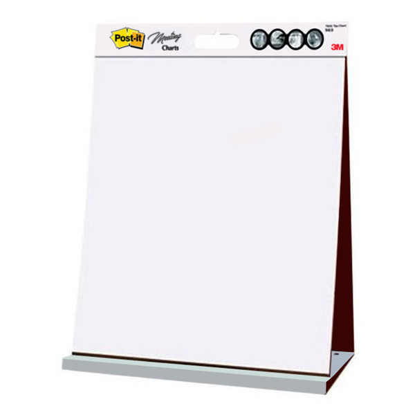 3M Post-it Flipchart table blank 58.4cm x 50.8cm (20-pack) 563 201493 - 1