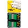 3M Post-it index green page markers (100 tabs)