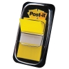 3M Post-it yellow standard index, 25.4mm x 43.2mm (50 tabs)