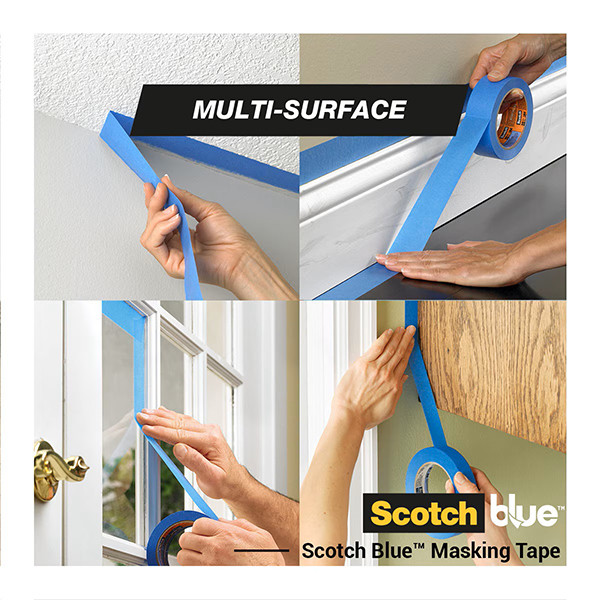 3M ScotchBlue Multi-surface masking tape, 24mm x 41m 7100289882 280048 - 3