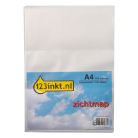 5 x 123ink A4 transparent display folder A4 105 micron (100-pack)