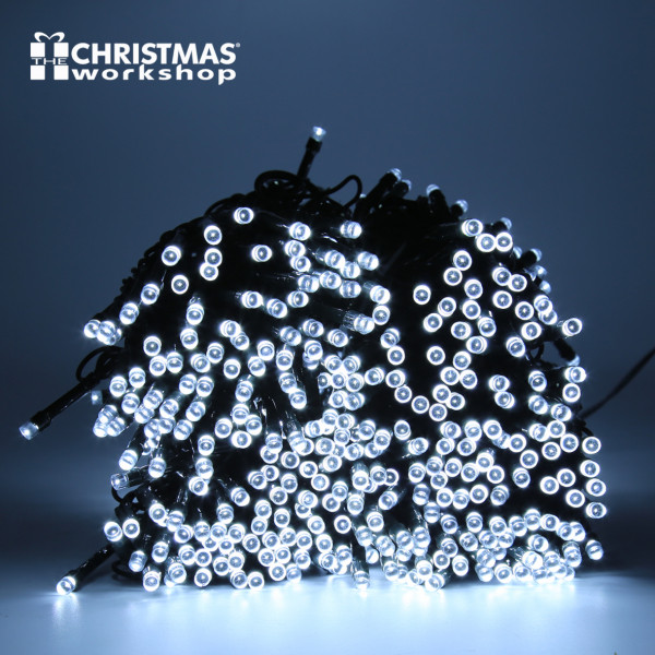 600 LED lights | white string Christmas lights 77580 299239 - 1