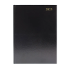 A4 Week to view black desk diary, 2024╽KFA43BK23