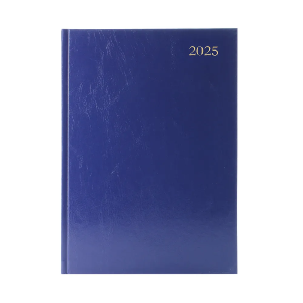 A5 Week to view blue desk diary, 2025╽KFA53BU25 KFA53BU25 299195 - 1