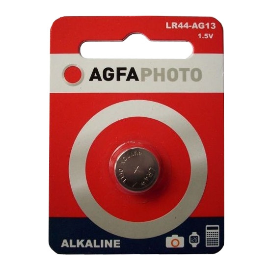 AgfaPhoto LR44 / AG13 button cell Lithium battery 150-803470 290042 - 1