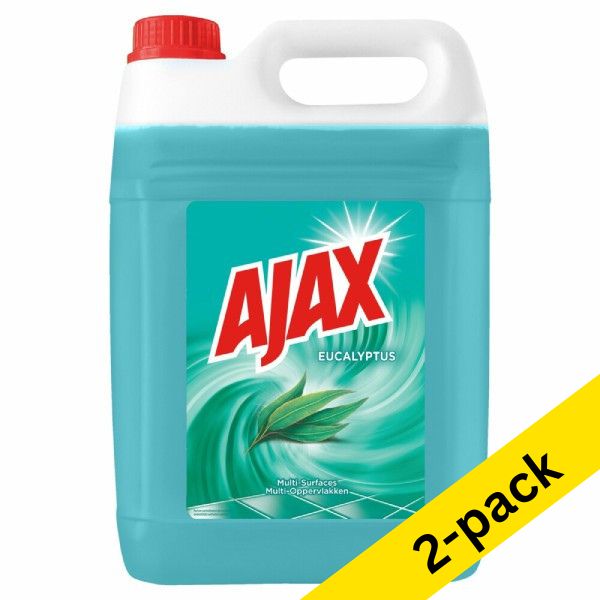 Ajax Eucalyptus all-purpose cleaner, 5 litres (2-pack)  SAJ00039 - 1