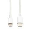 Apple iPhone Lightning white USB-C charging cable, 1m