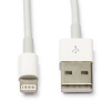 Apple iPhone Lightning white charging cable, 2m