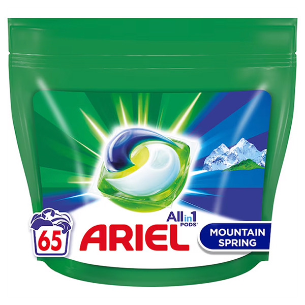 Ariel All-in-1 Mountain Spring detergent pods (130 pods)  SAR05401 - 1