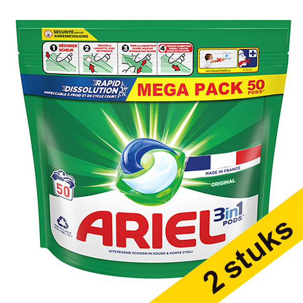 Ariel All-in-One Original detergent pods (100 washes)  SAR05231 - 1