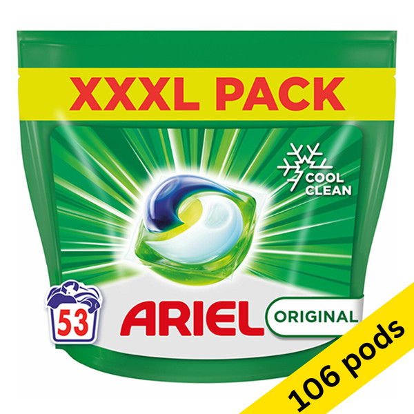 Ariel All-in-One Original detergent pods (106 washes)  SAR05149 - 1