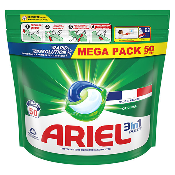 Ariel All-in-One Original detergent pods (50 washes)  SAR05230 - 1