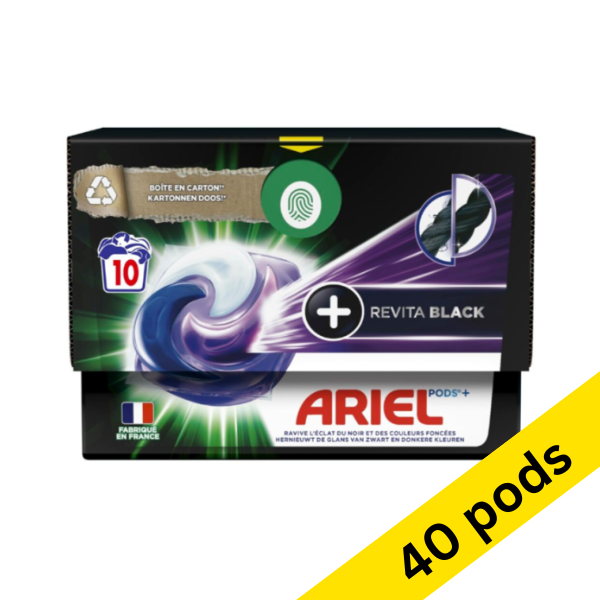 Ariel All in 1 Revita Black detergent pods+ (40 pods)  SAR05227 - 1