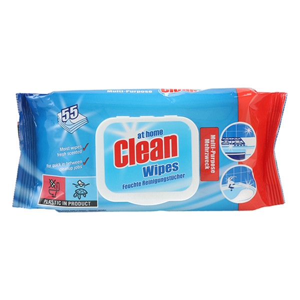 At Home Clean Multi-Cleaning cleaning wipes (55 wipes)  SAT00044 - 1