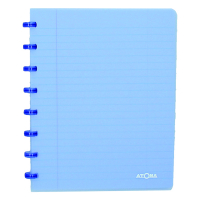 Atoma Trendy transparent blue A5 lined notebook, 72 sheets 4135602 405220