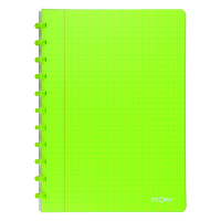 Atoma Trendy transparent green A4 checkered notebook, 72 sheets 4137403 405246