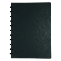 Atoma black A4 lined meeting book (63 sheets) 42022 405252