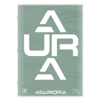 Aurora A4 green checkered notebook 5mm, 36 sheets 36LQ5/G 330102