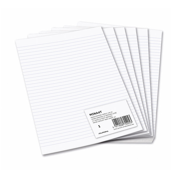 Aurora A4 ruled accounting paper 80g, 480 sheets MINA4T 330046 - 1