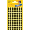 Avery 3009 black marking dots, Ø 8mm (416 labels)