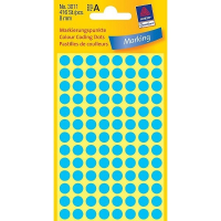 10 x Avery 3011 blue marking dots, Ø 8mm (416 labels)