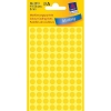 Avery 3013 yellow marking dots, Ø 8mm (416 labels)