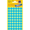 Avery 3142 blue marking dots, Ø 12mm (270 labels)