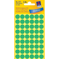 10 x Avery 3143 green marking dots, Ø 12mm (270 labels)