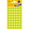 Avery 3149 light green marking dots, Ø 12mm (270 labels)