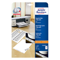 Avery C32258-25 white shelf cards, 38mm x 105mm (350-pack) C32258-25 212795