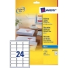 Avery J8159-10 address labels 63.5 x 33.9 mm (240 labels)