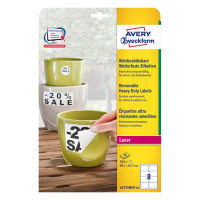 Avery L4715REV-20 weatherproof labels, 99.1mm x 67.7mm (160 labels) L4715REV-20 212729