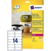 Avery L7063-20 weatherproof labels, 99.1 x 38.1 mm (280 labels)