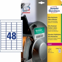 Avery L7911-10 ultra-resistant labels 45.7mm x 21.2mm (480 labels) L7911-10 212743