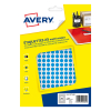 Avery PET08B blue marking dots, Ø 8mm (2940 labels)