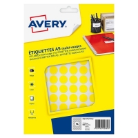 Avery PET15B blue markers, Ø 15mm (960 labels) AV-PET15J 212715