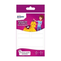 Avery family textile labels, 45mm x 13mm (36 labels) ETVET36 212804