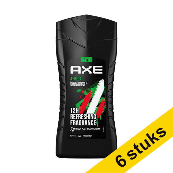 Axe Africa shower gel, 250ml (6-pack)  SAX00159 - 1