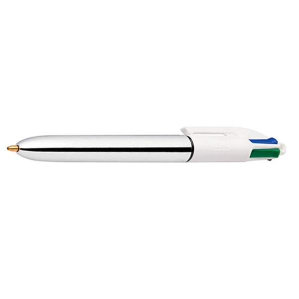 BIC 4 Colours silver shine ballpoint pen 9193800 224646 - 1