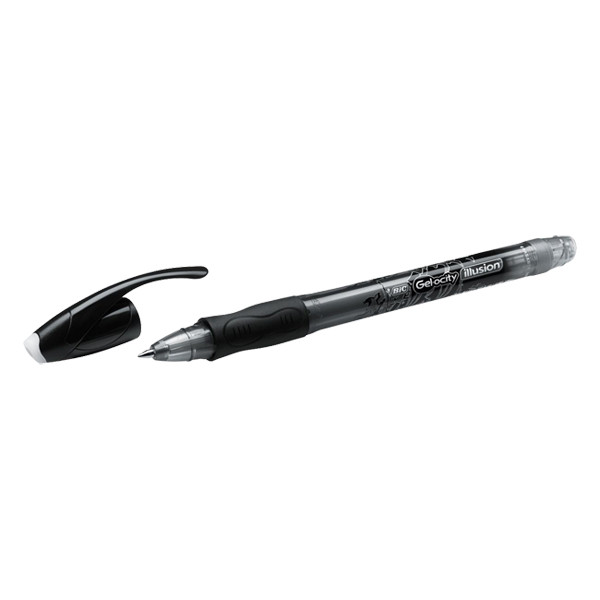 BIC Gel-Ocity Illusion black rollerball pen 943441 224680 - 1