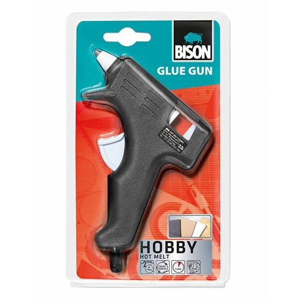 Bison electric glue gun including 2 glue cartridges 6311398 223523 - 1