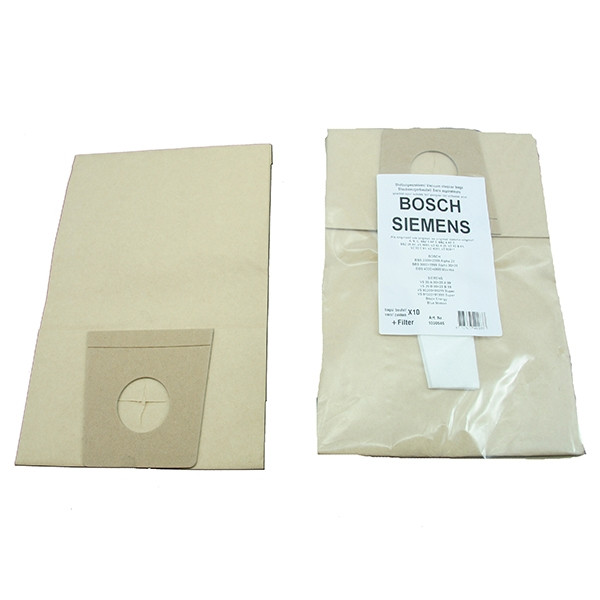 Bosch paper vacuum cleaner bags | 10 bags + 1 filter (123ink version)  SBO00006 - 1