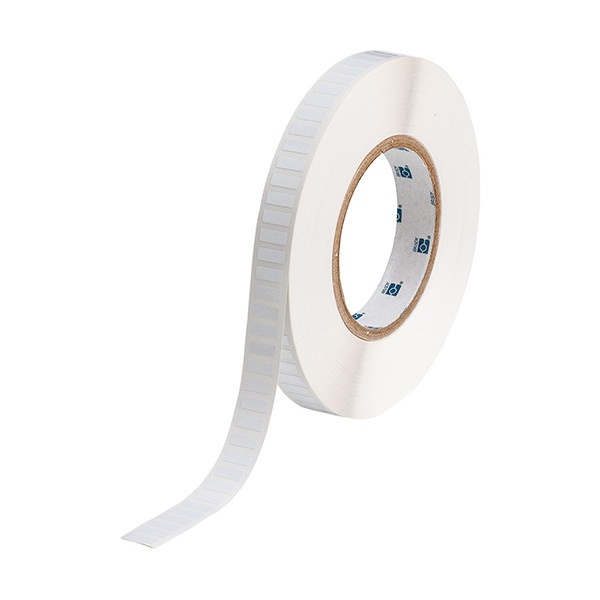 Brady THT-97-423-10 white glossy polyester label, 12.7mm x 5.08mm (original Brady) 147690 Brady THT-97-423-10 white glossy polyester label, 12.7mm x 5.08mm (original Brady) 147690 - 1