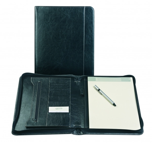 Brepols Palermo black A4 luxury writing folder 3.854.3306.01.0.0 400405 - 1