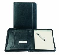 Brepols Palermo black A4 luxury writing folder 3.854.3306.01.0.0 400405