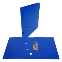 Bronyl blue ring binder with lifting mechanism, 45mm 347342 402807