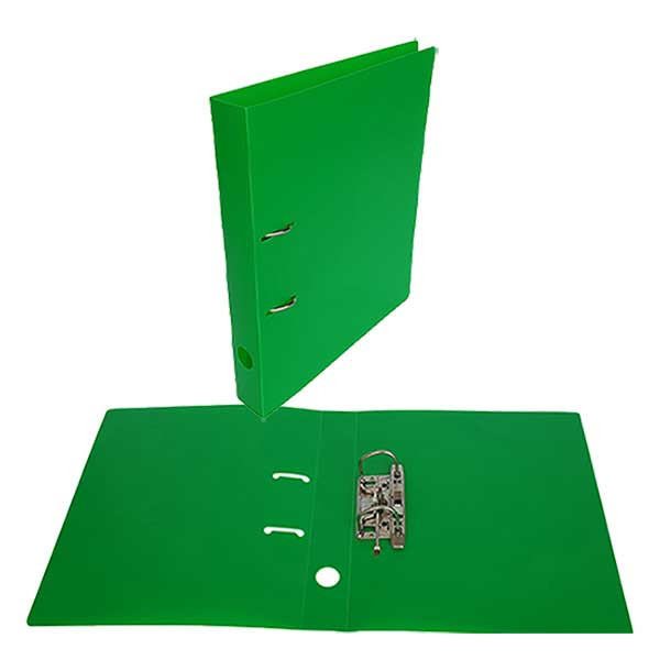 Bronyl green ring binder with lifting mechanism, 45mm 347344 402809 - 1