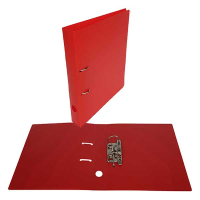 Bronyl red ring binder with lifting mechanism, 45mm 347343 402808